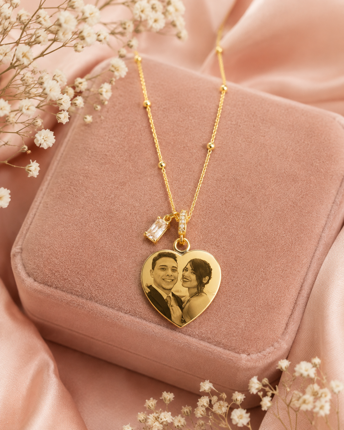 Heart Engraved Necklace