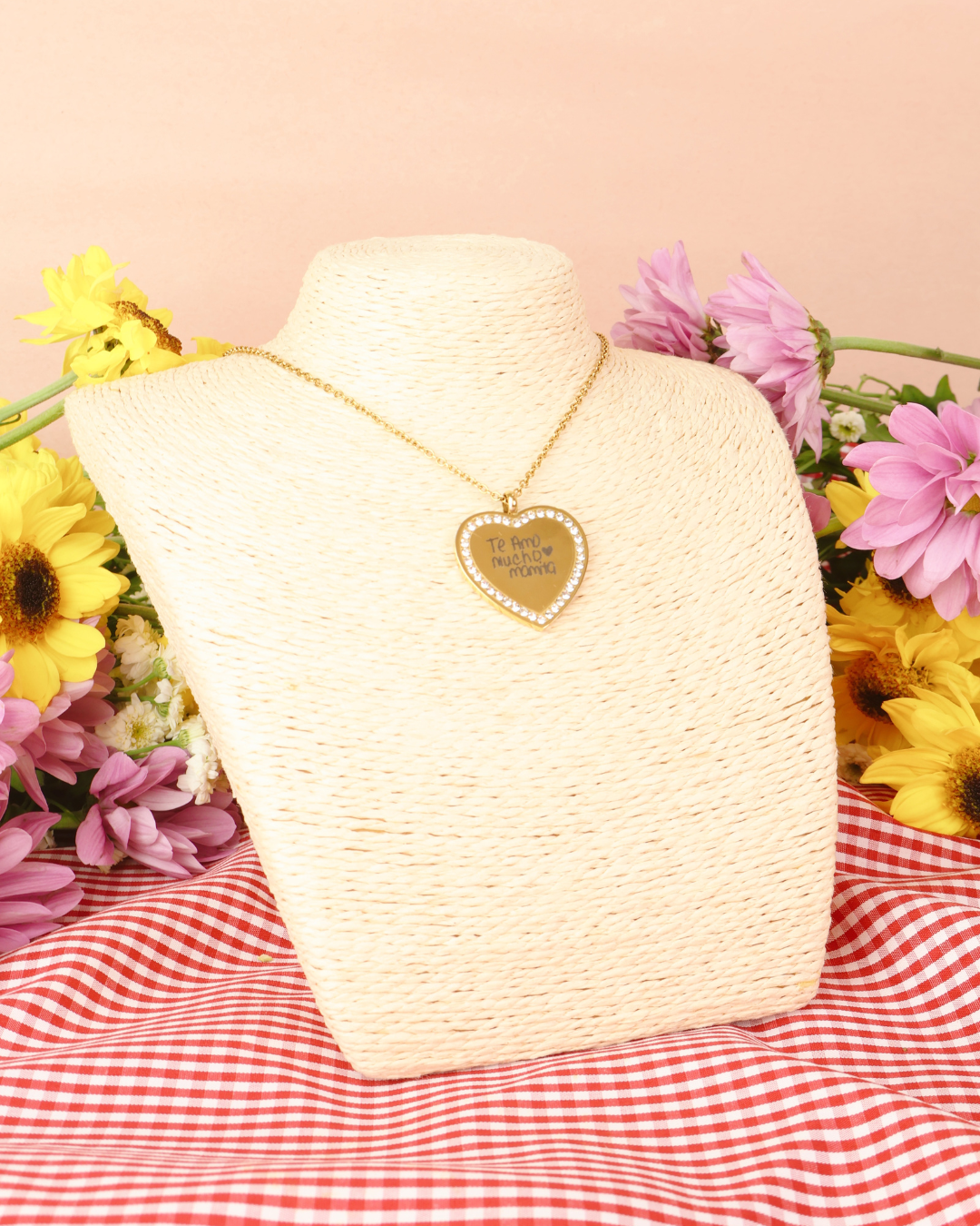 Mi Huella en Tu Corazón- Necklace (ESCRITURA A MANO)