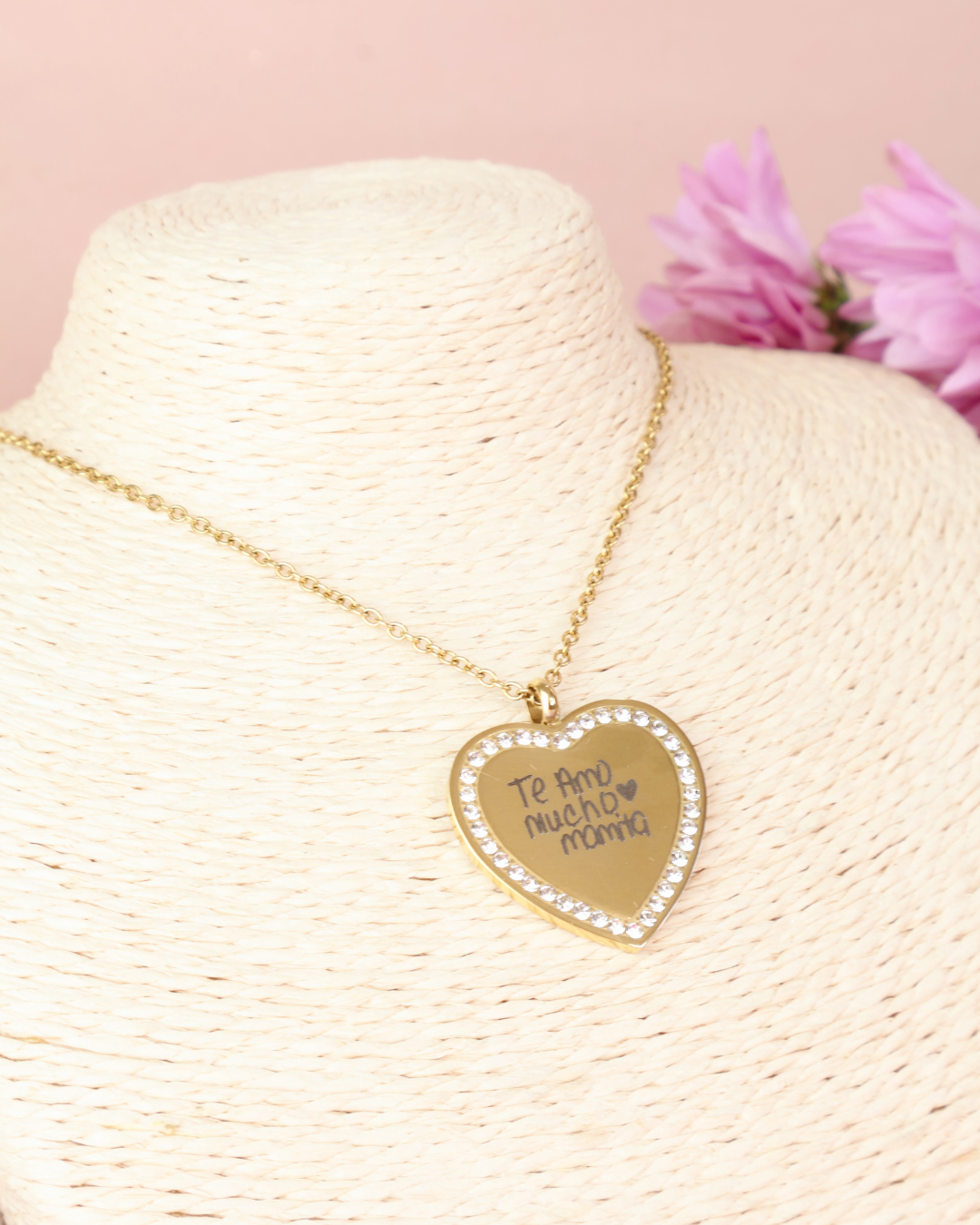 Mi Huella en Tu Corazón- Necklace (ESCRITURA A MANO)