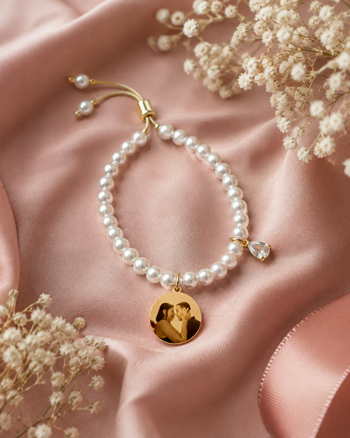 Pearl Photo Bracelet