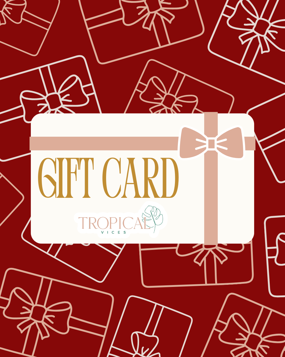 Gift Card Tropical Vices