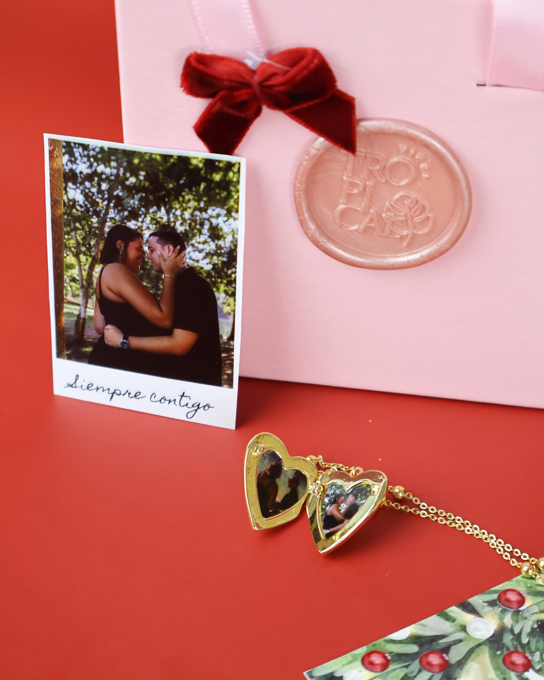 Bundle Heart Photo Necklace