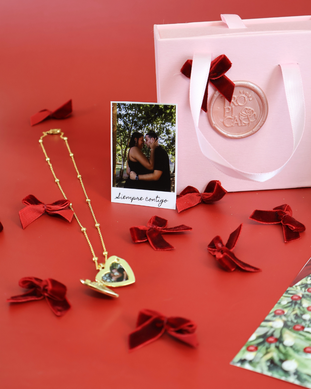 Bundle Heart Photo Necklace