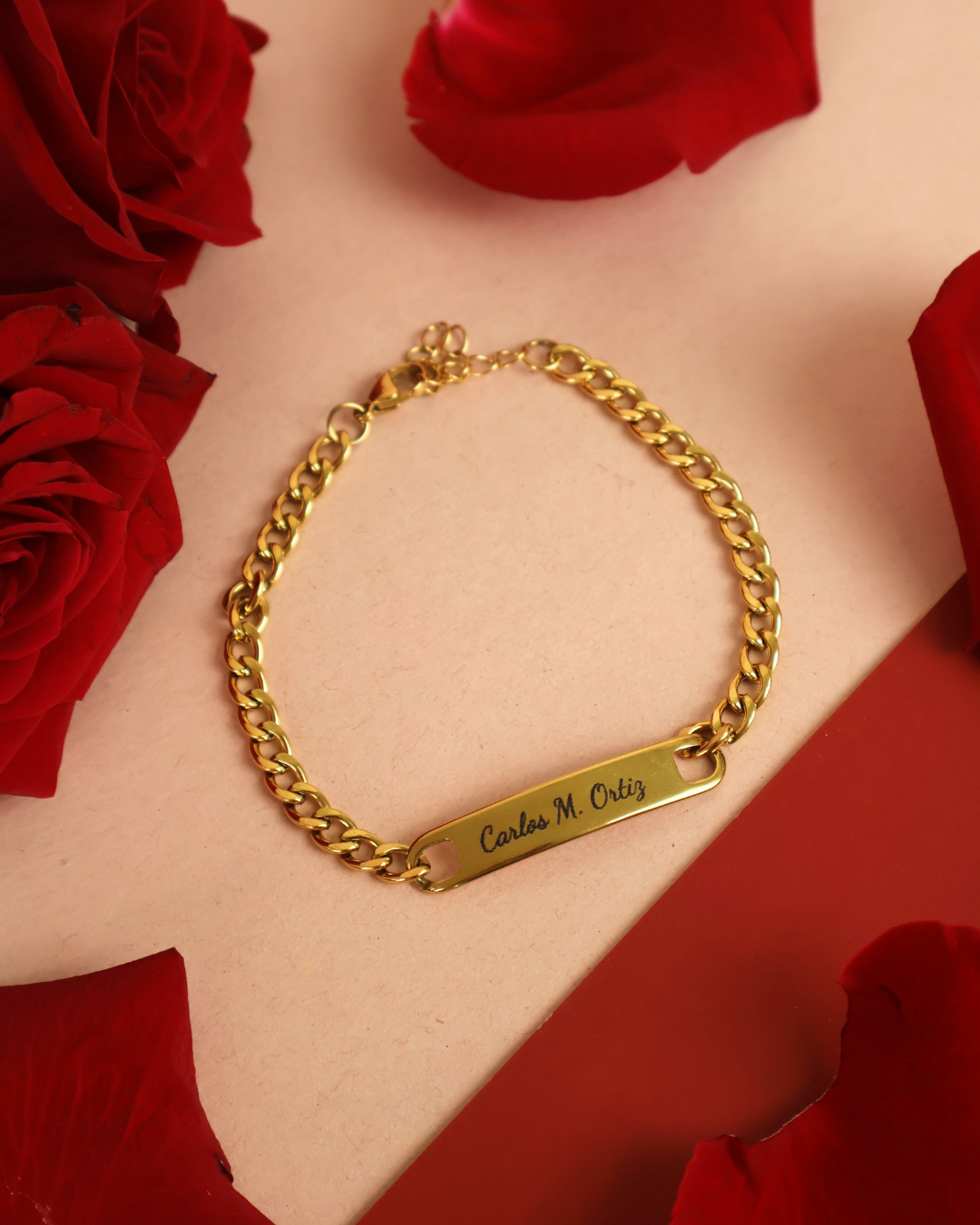 Men engraved Bracelet