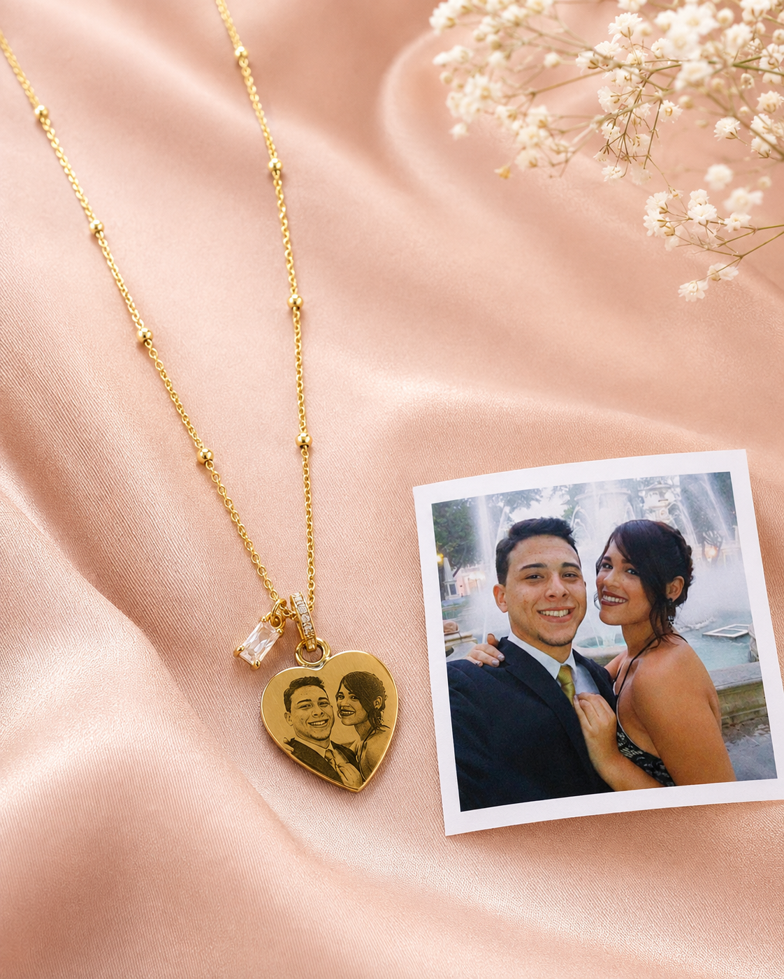 Heart Engraved Necklace