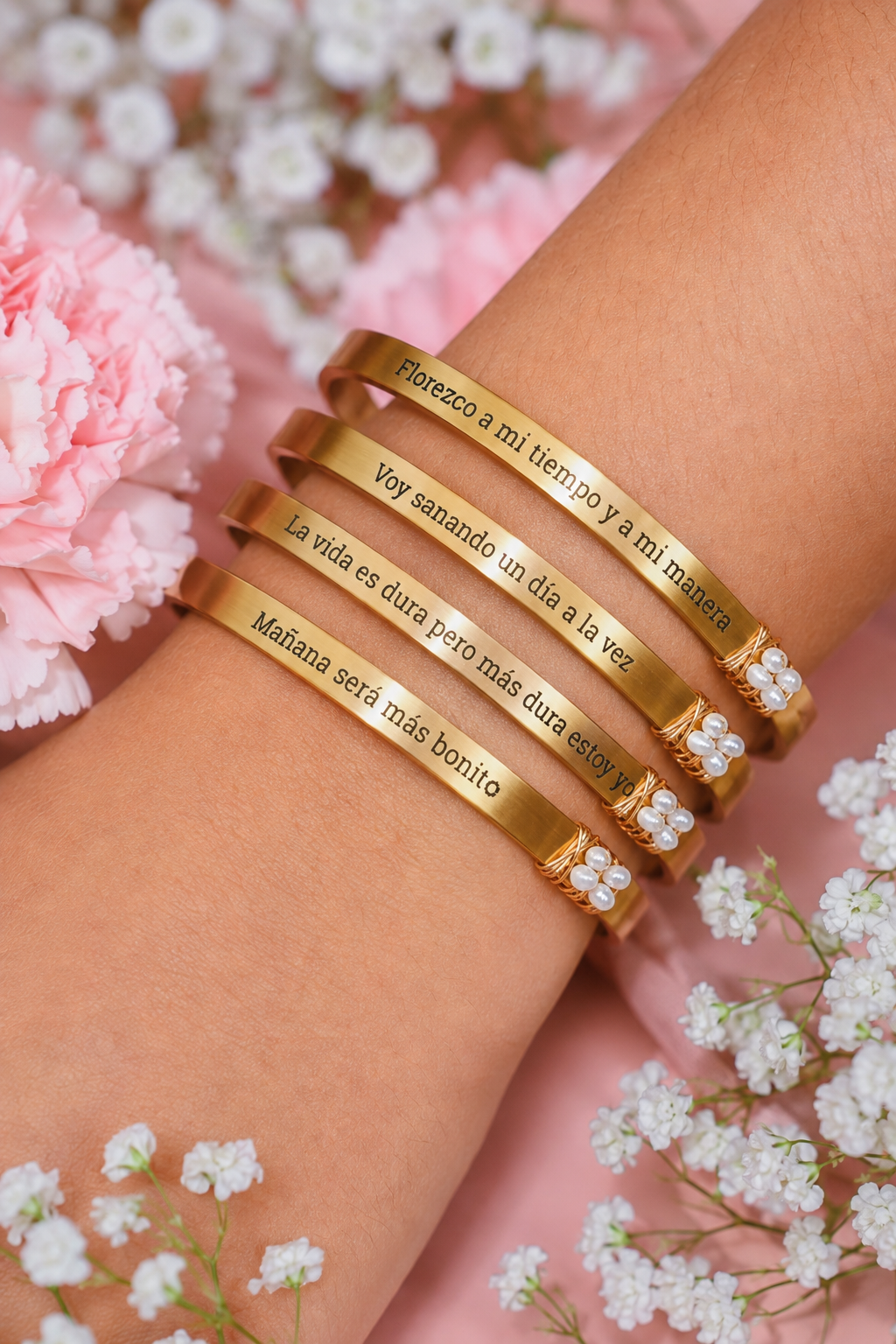 GOLD Cuff Bracelet-PESONALIZADA