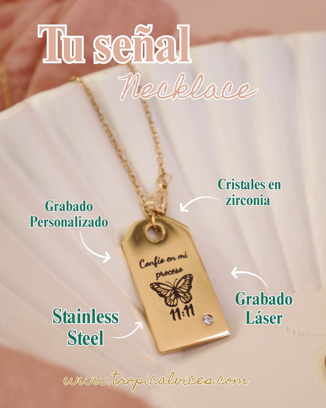 Tu señal Necklaces