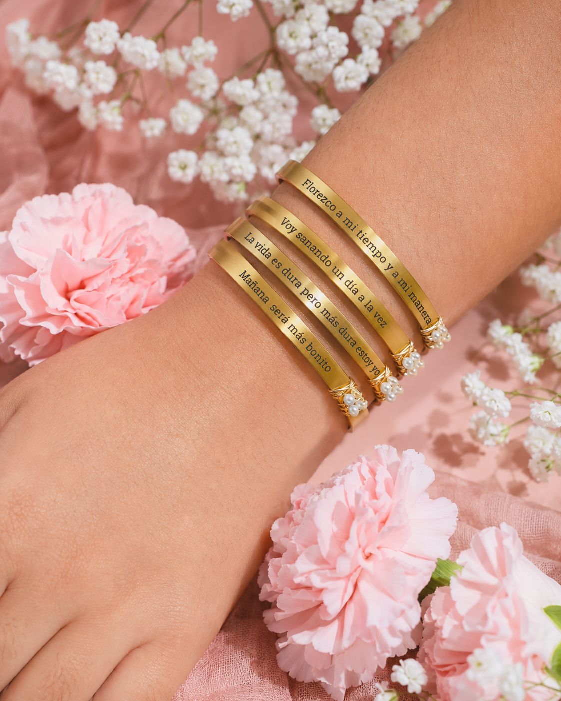 GOLD Cuff Bracelet-PESONALIZADA