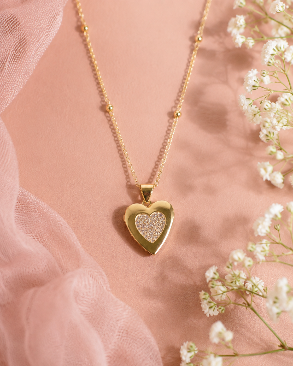 Heart Photo Necklaces