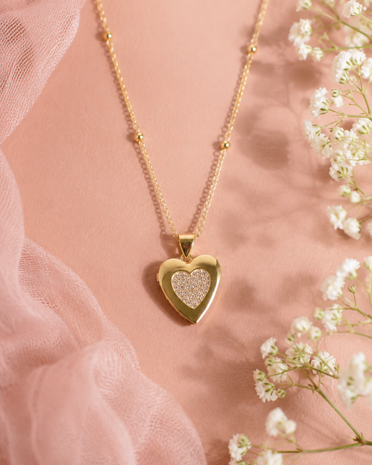 Heart Photo Necklaces