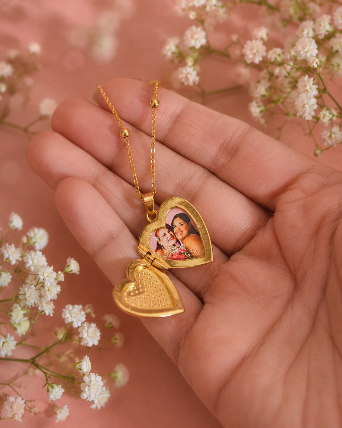 Heart Photo Necklaces