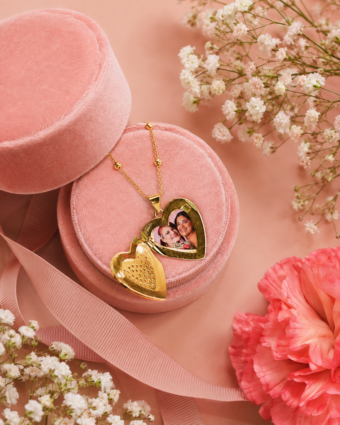Heart Photo Necklaces