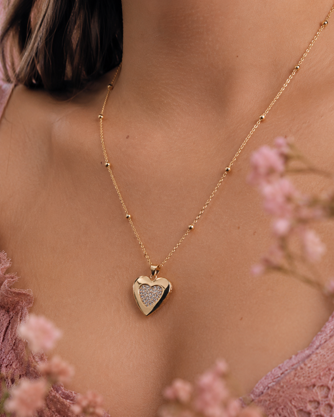 Heart Photo Necklaces