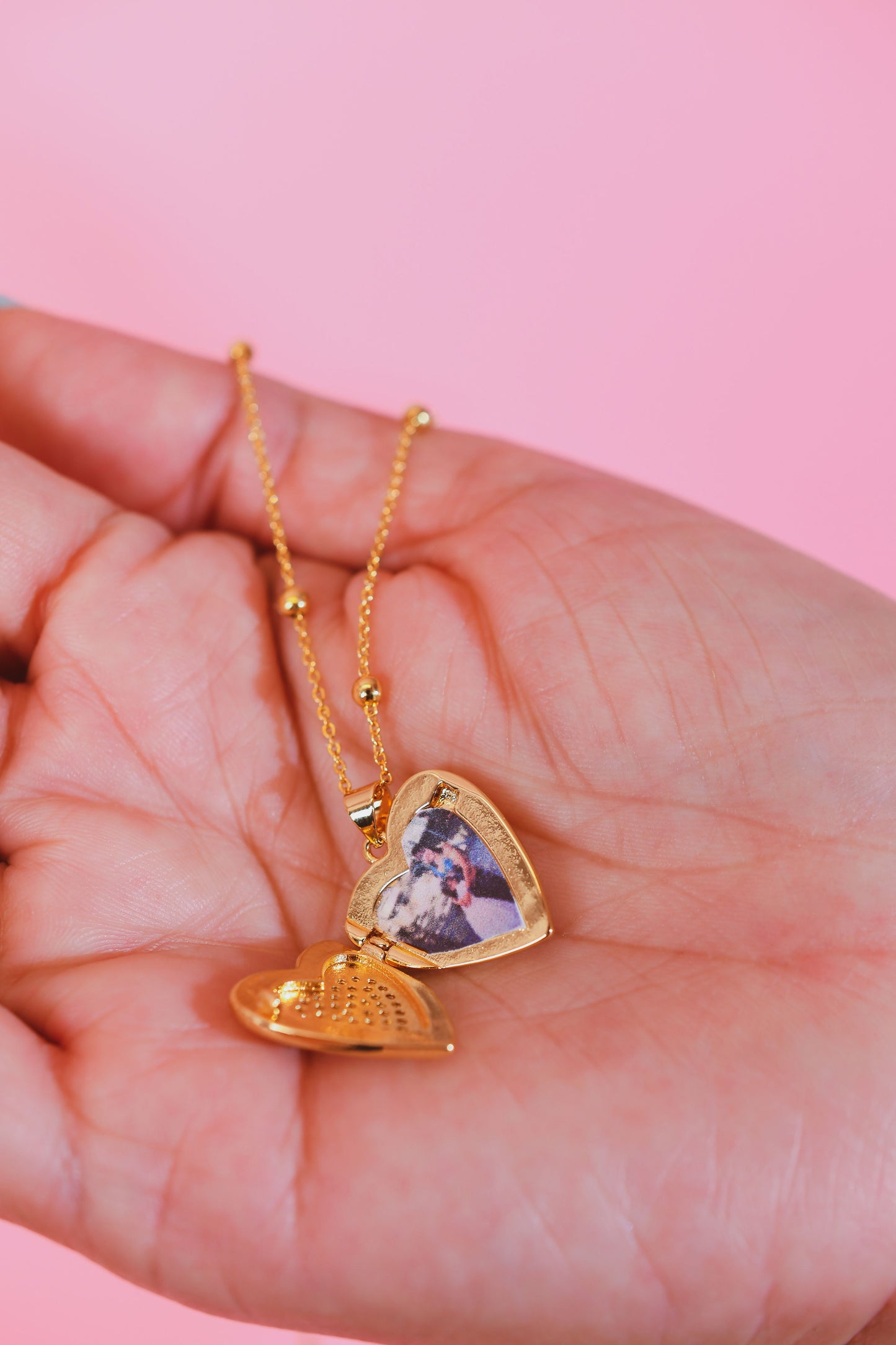 Heart Photo Necklaces