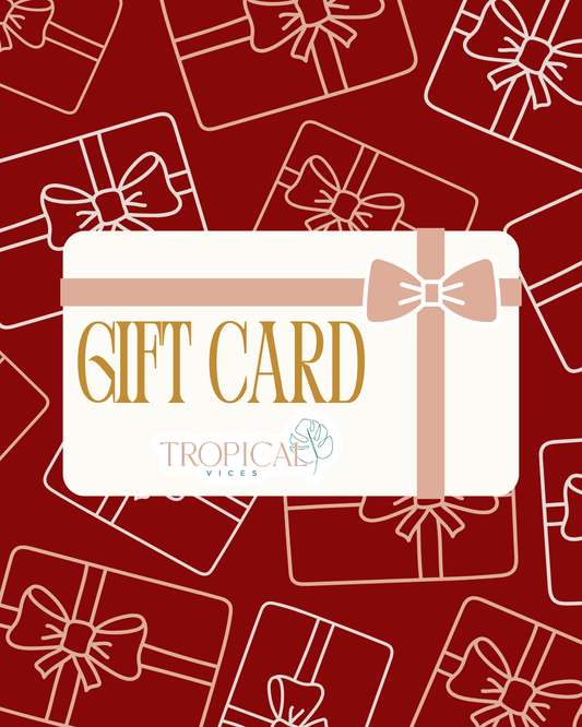 Gift Card Tropical Vices