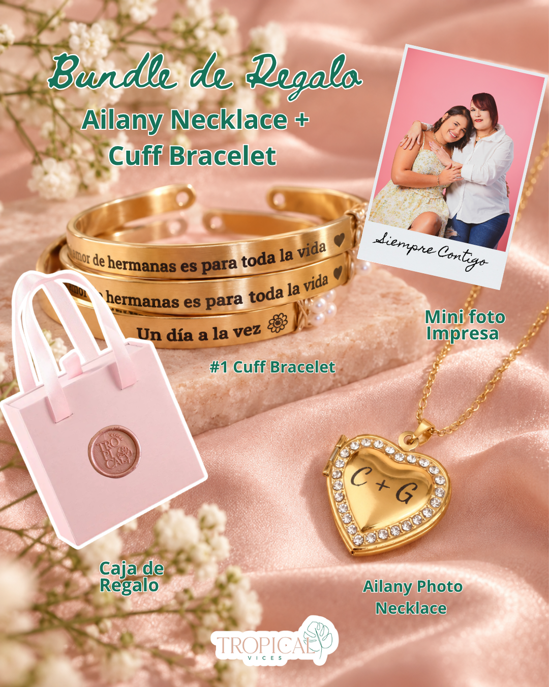 Bundle Regalo- Ailany + Cuff bracelet