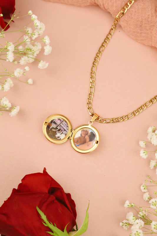 Men Photo Necklace